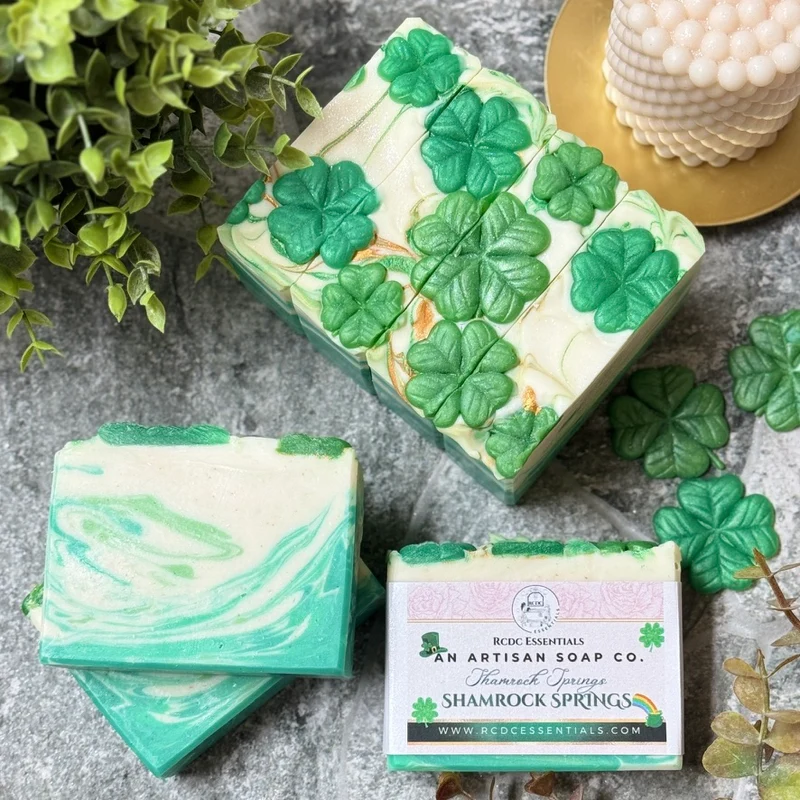 Shamrock Springs ~ Natural Handmade Cold Process Soap