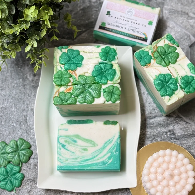 Shamrock Springs ~ Natural Handmade Cold Process Soap