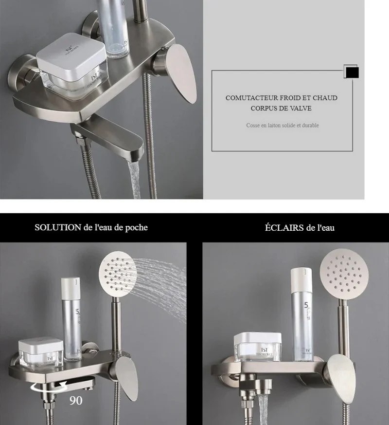 Robinet Mural Baignoire Douche
