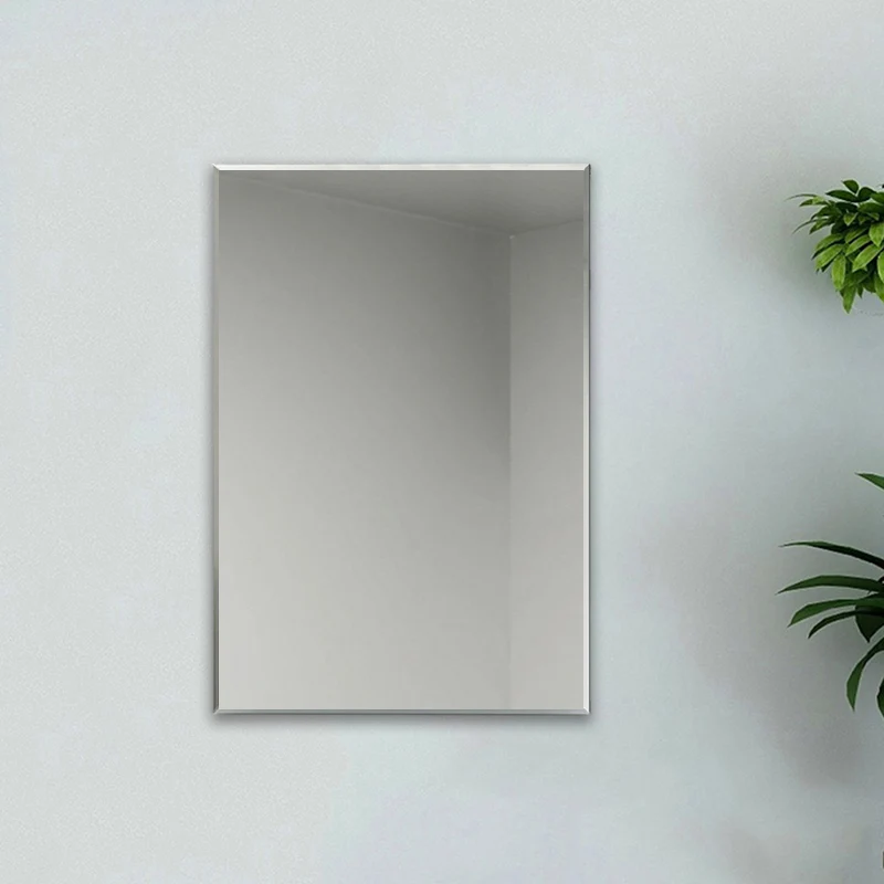 Miroir de salle de bain rectangulaire, Miroir mural biseauté 30/45/50/60/70/90cm