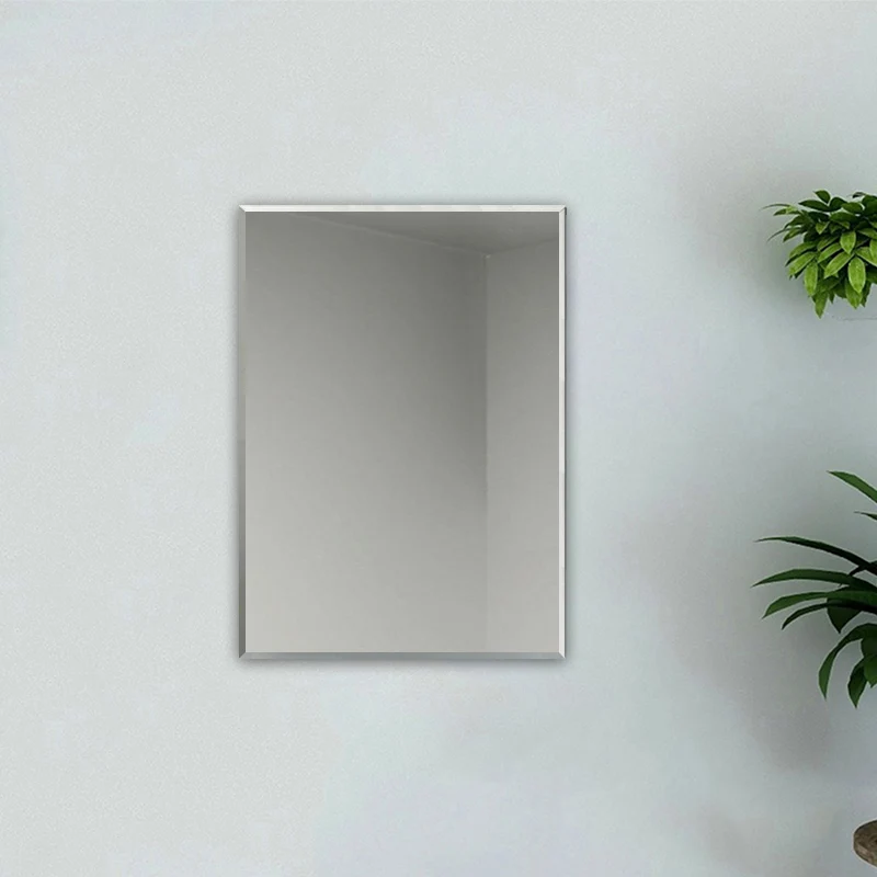 Miroir de salle de bain rectangulaire, Miroir mural biseauté 30/45/50/60/70/90cm