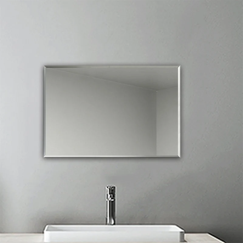 Miroir de salle de bain rectangulaire, Miroir mural biseauté 30/45/50/60/70/90cm