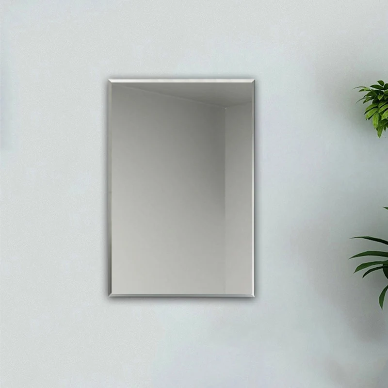 Miroir de salle de bain rectangulaire, Miroir mural biseauté 30/45/50/60/70/90cm