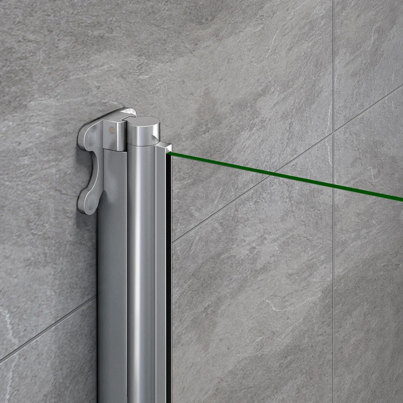 Aica pare-baignoire 70x130cm pivotant à 180 degrés en verre securit