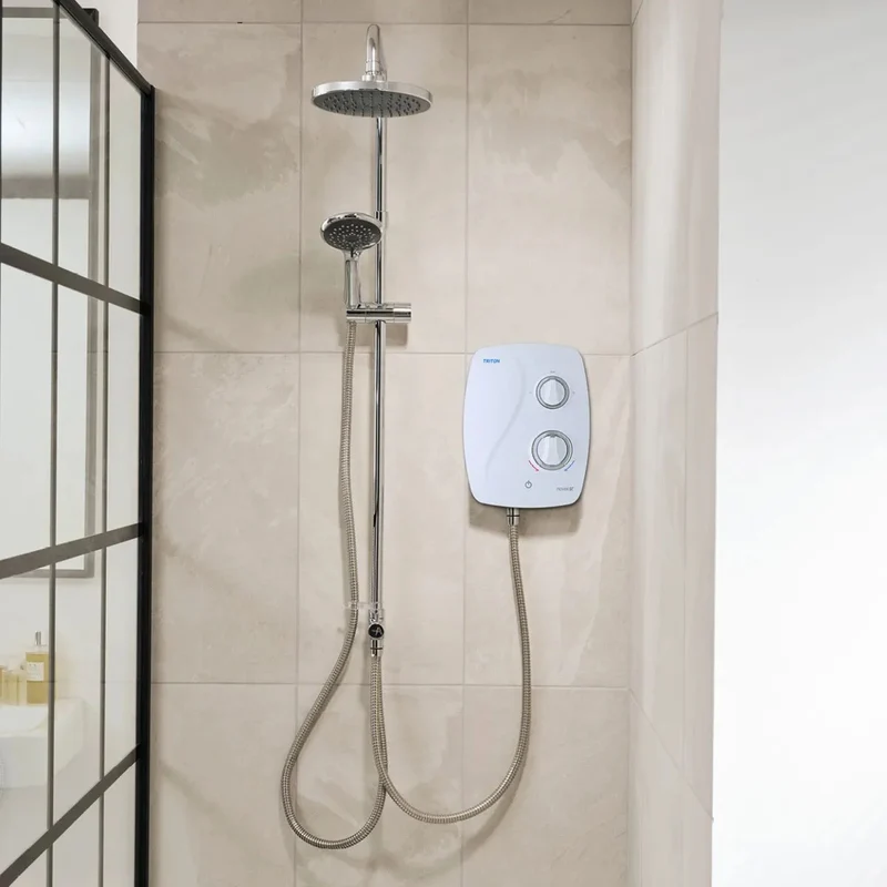 Triton Novel SR White/Chrome DuElec