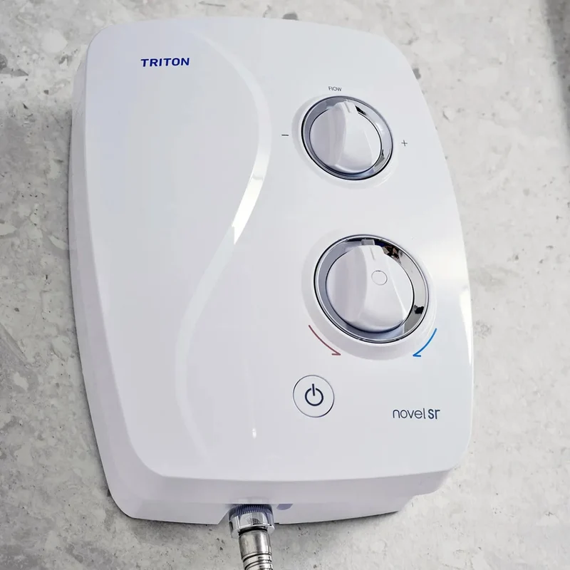 Triton Novel SR White/Chrome DuElec