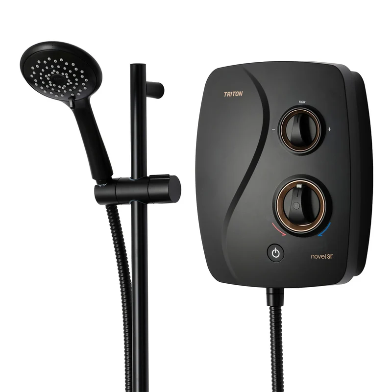 Triton Novel SR in Matt Black with Standard Black Kit
