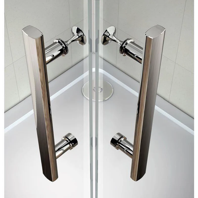 Aica porte de douche coulissante 120x80x185cm cabine de douche avec receveur 80x120x3cm