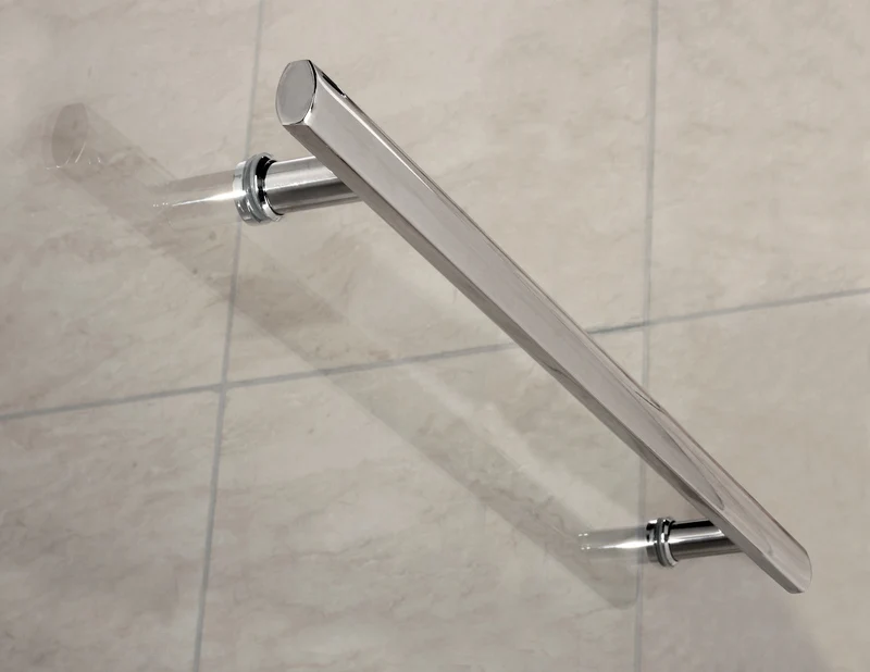 Aica 900/1000/1200x1400x5mm paravent pivotant, pare baignoire avec les étages