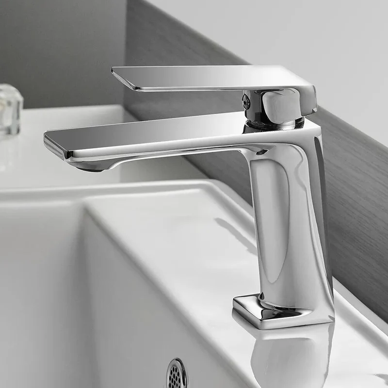 Robinet Mitigeur Salle de Bain - Précision Chrome