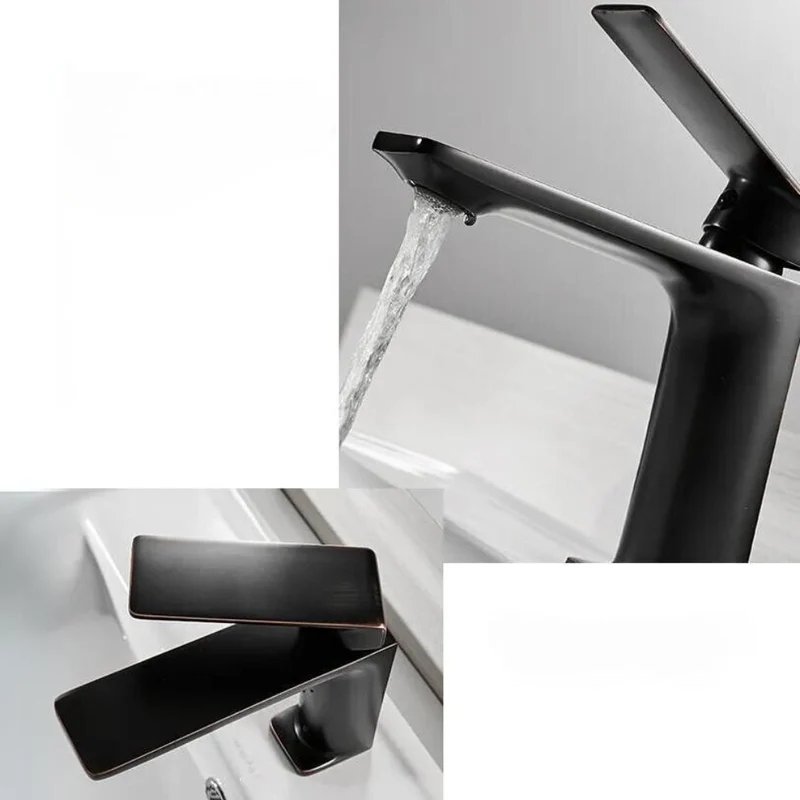 Robinet Mitigeur Salle de Bain - Précision Noir