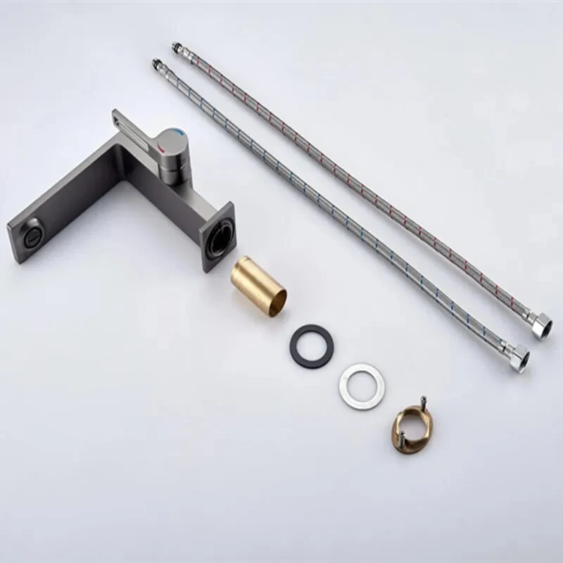 Robinet Mitigeur Salle de Bain - Epure Gunmetal