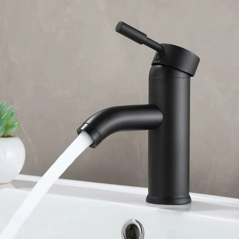 Robinet Mitigeur Salle de bain - Mitigeur Noir Mat