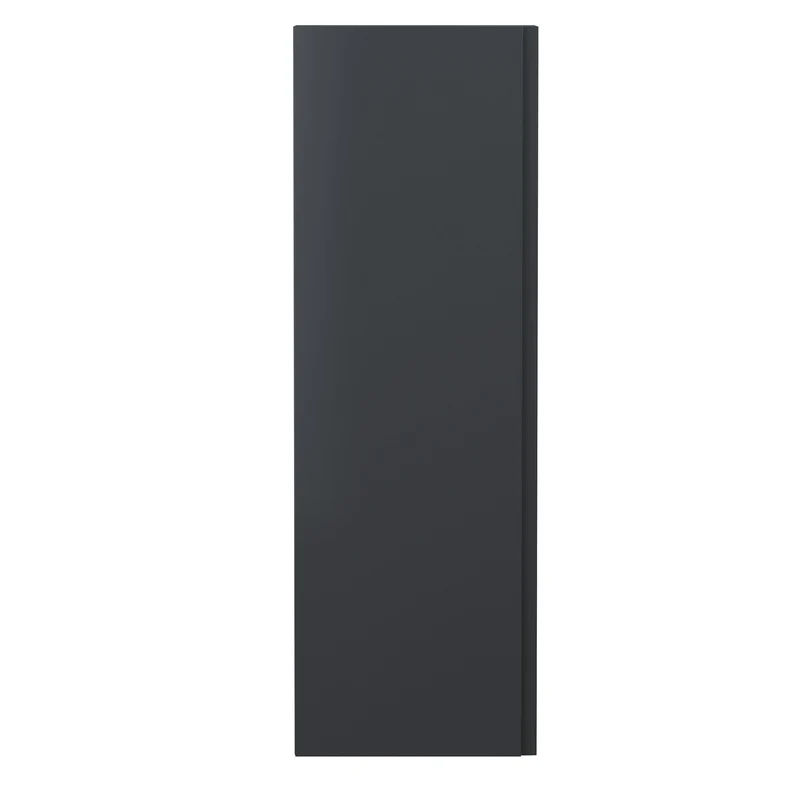 Urban 400mm Wall Hung Tall Unit - Soft Black Satin