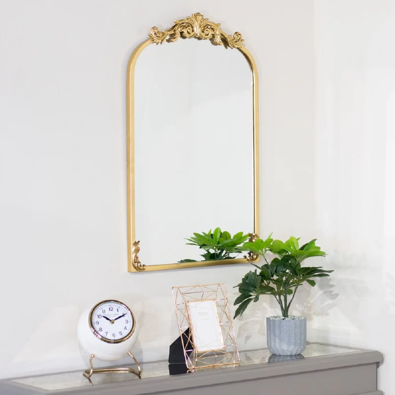 Charlotte Mirror 76cm Gold
