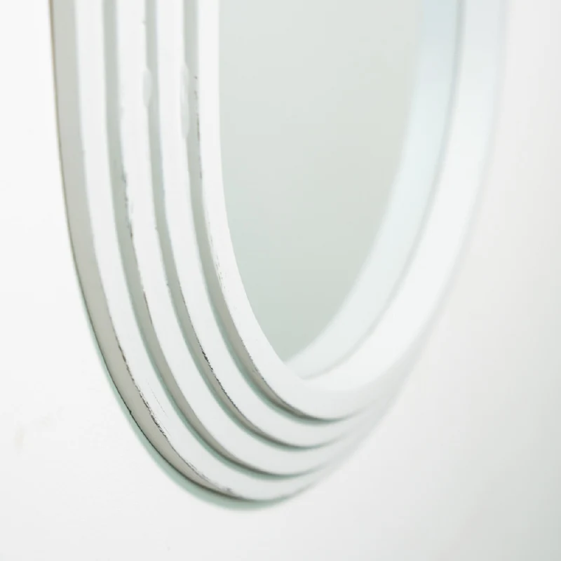 Stepped Pill Shape Dressing Mirror