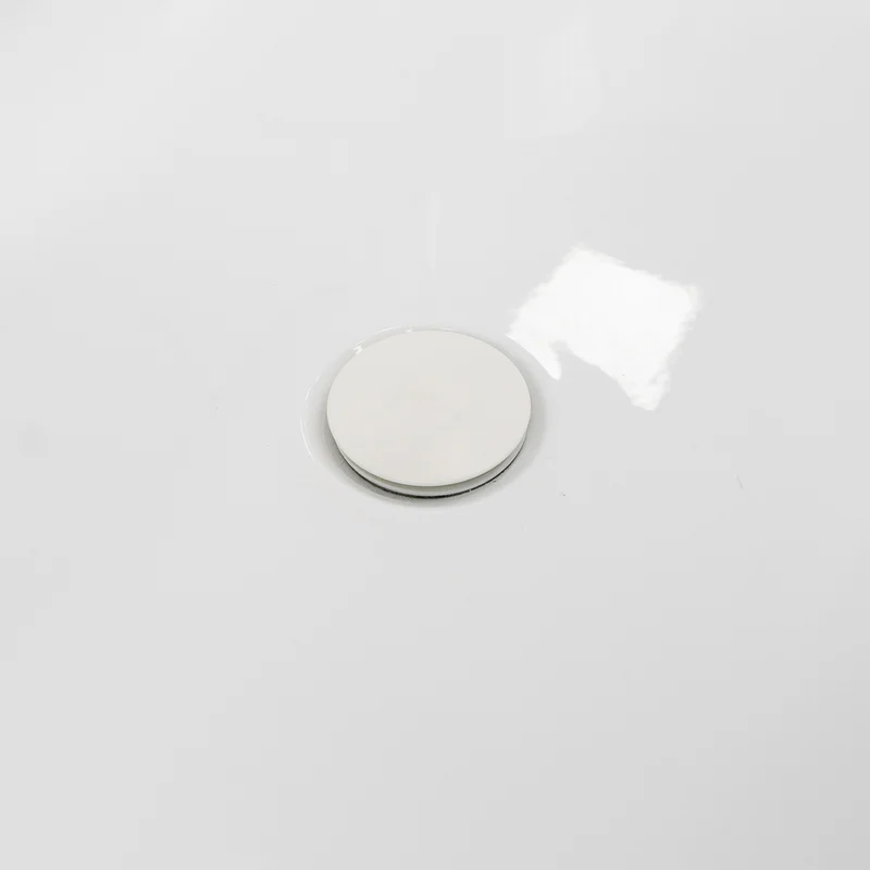Viktor Benson Tahoe 1700 x 800mm Freestanding Double Ended Bath with Slim Over Flow & White Waste