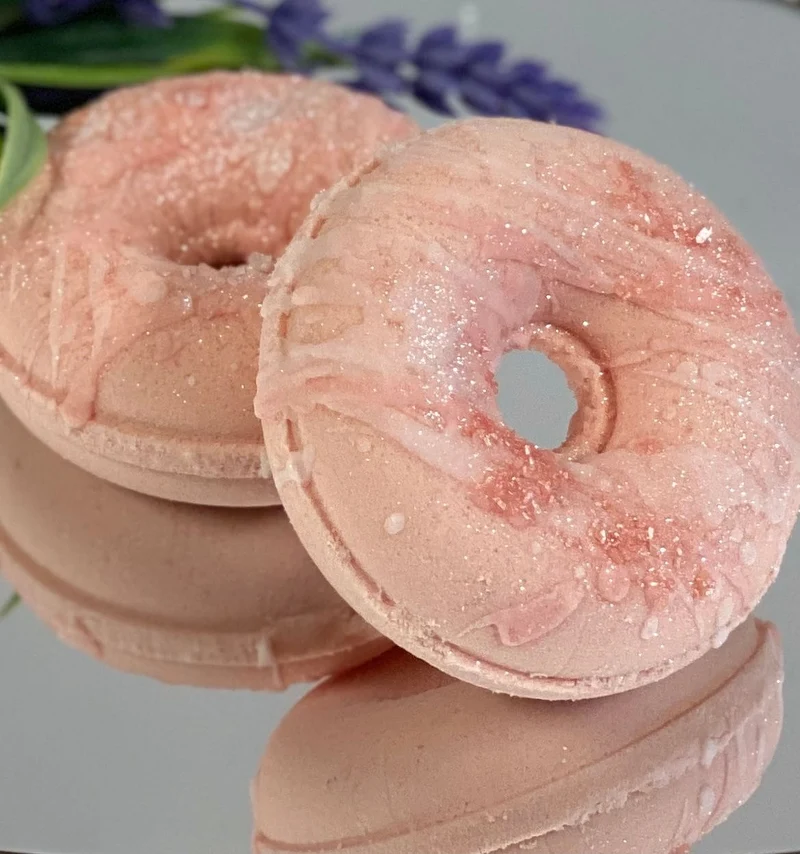 Peachy Grapefruit ~ Doughnut Bath Fizzy