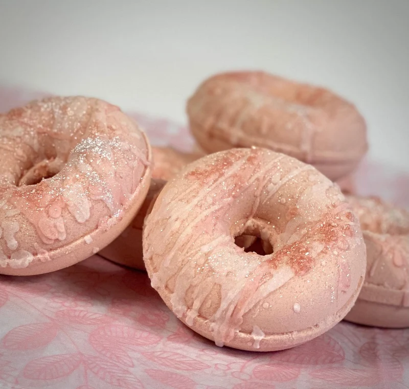 Peachy Grapefruit ~ Doughnut Bath Fizzy
