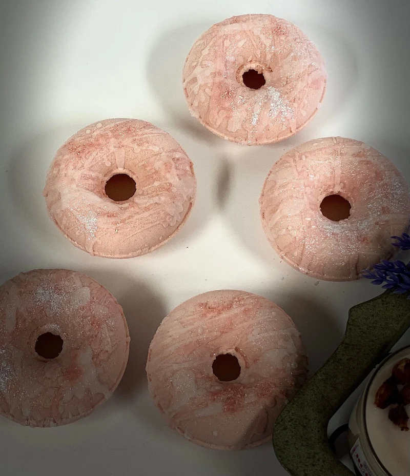 Peachy Grapefruit ~ Doughnut Bath Fizzy
