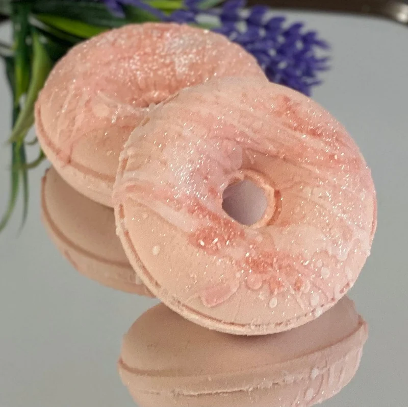 Peachy Grapefruit ~ Doughnut Bath Fizzy