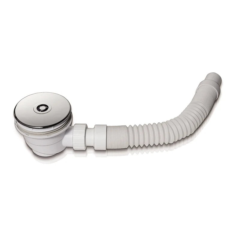 Aica receveur de douche estra plat rectangulaire bac à douche avec le bonde de douche et le siphon 90cm, sq