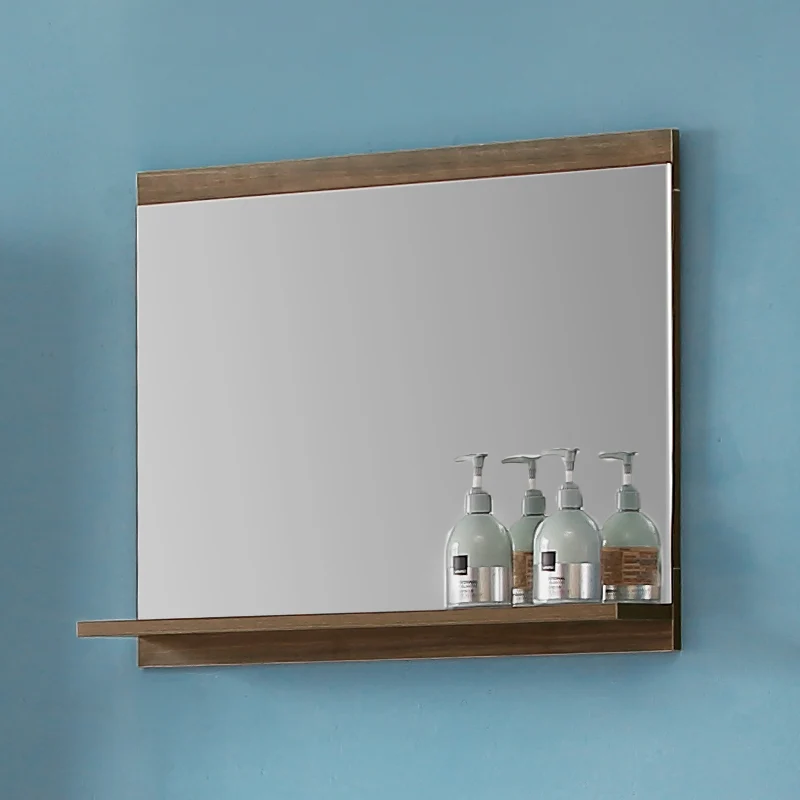 Lot de meuble de salle de bain complet avec meuble+vasque+miroir