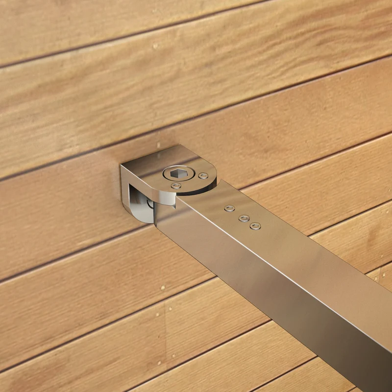 Aica paroi de douche à l'italienne en 8mm verre anticalcaire avec/sans colonne de douche thermostatique