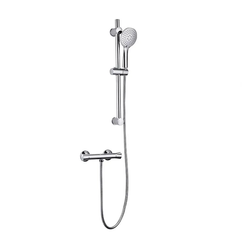 Aica paroi de douche à l'italienne en 8mm verre anticalcaire avec/sans colonne de douche thermostatique