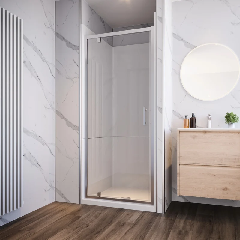 Neptune 800 x 800mm 3 Sided Alcove White