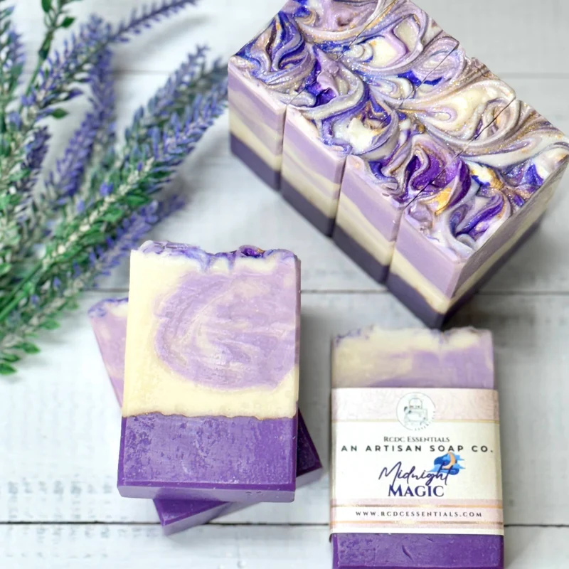 Midnight Moon Glow~ Handmade Cold Process Soap