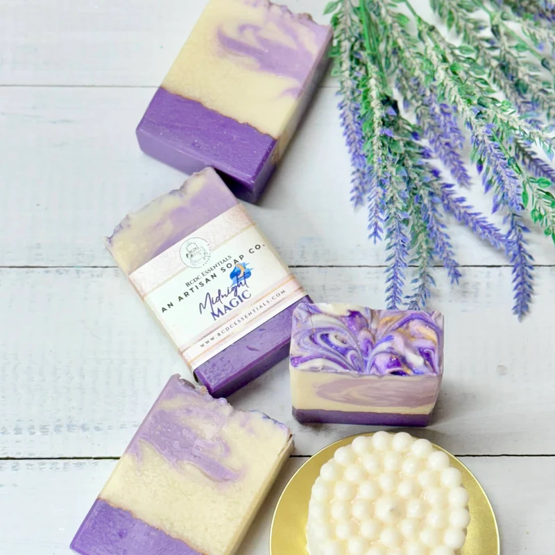 Midnight Moon Glow~ Handmade Cold Process Soap