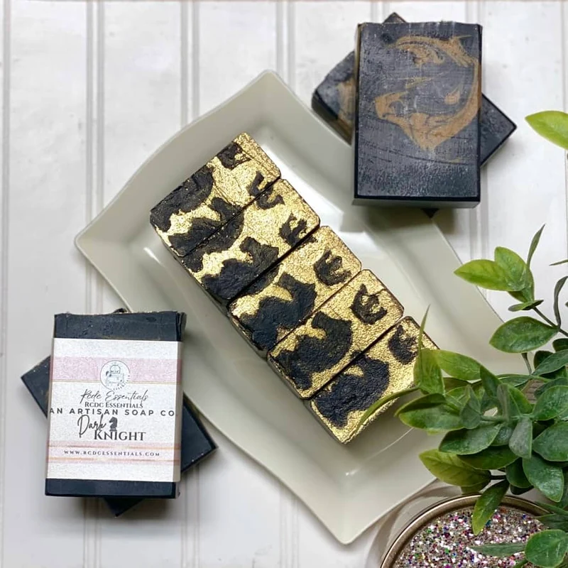 Dark Knight ~ Triple Milk Cold Process Soap