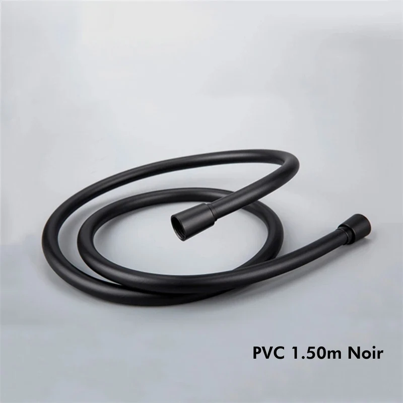 Flexible de Douche PVC - Noir