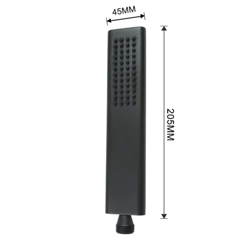 Pommeau de Douche Haute Pression Noir
