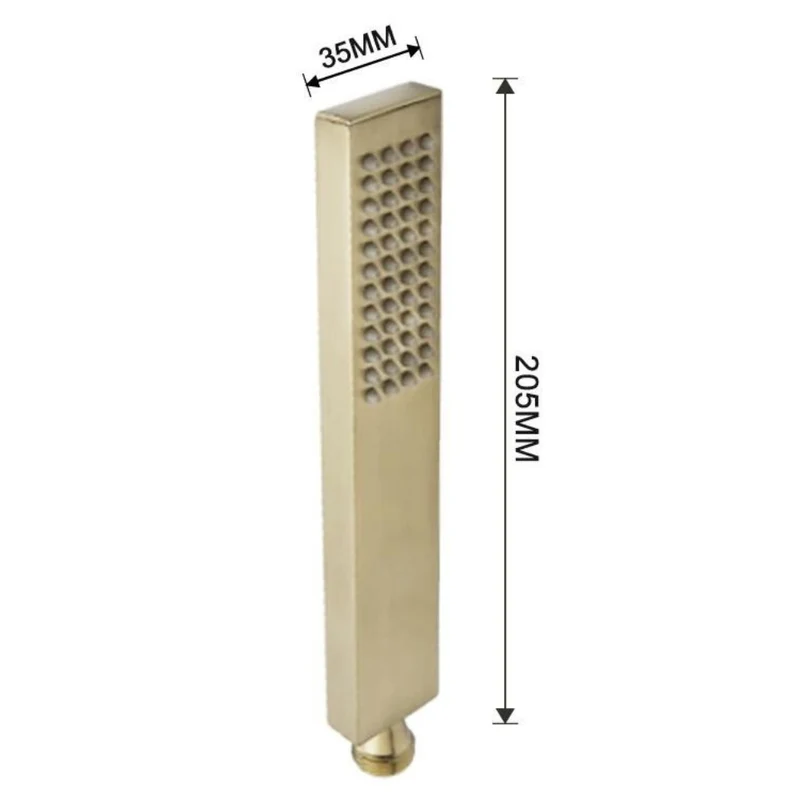 Pommeau de Douche Design Or