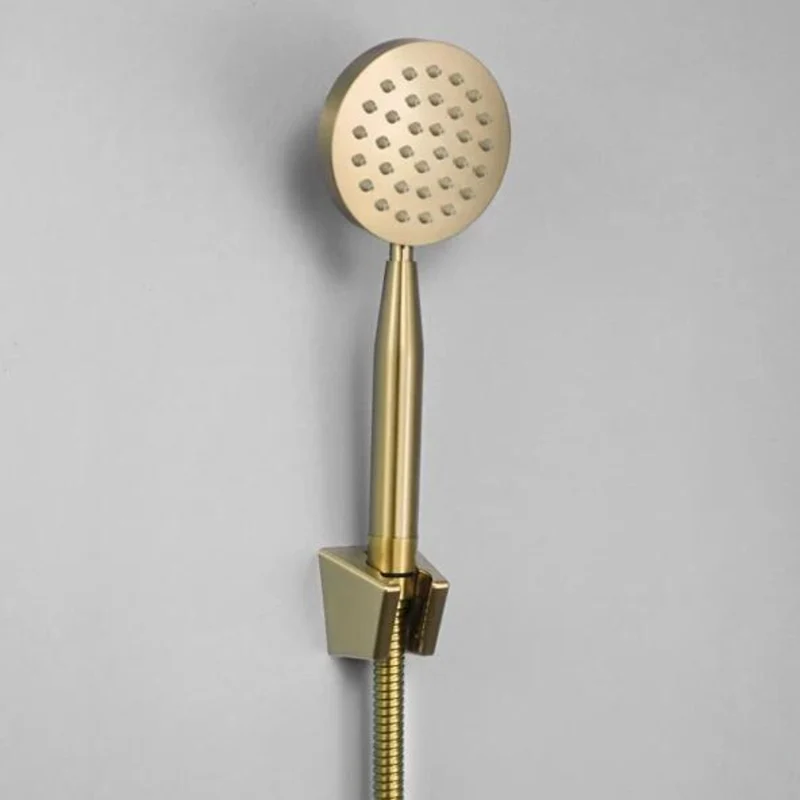 Pommeau de Douche Anti-calcaire Haute Pression Or