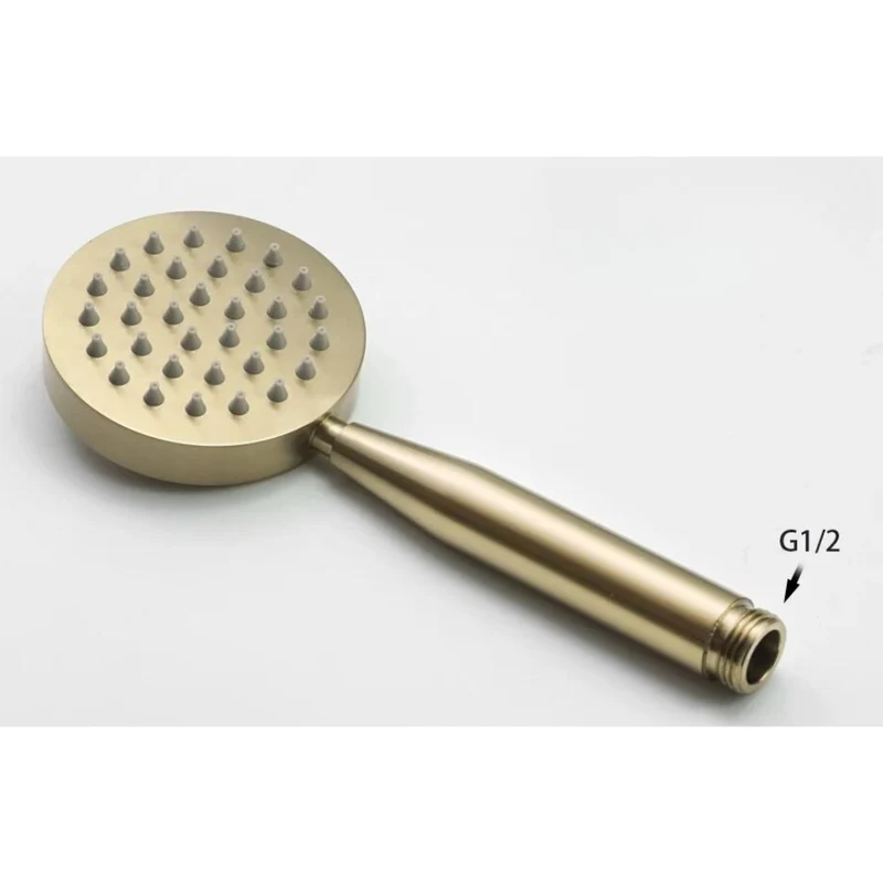 Pommeau de Douche Anti-calcaire Haute Pression Or