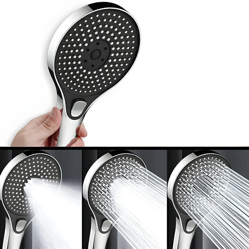 Pommeau de Douche Anti-Calcaire 3 jets