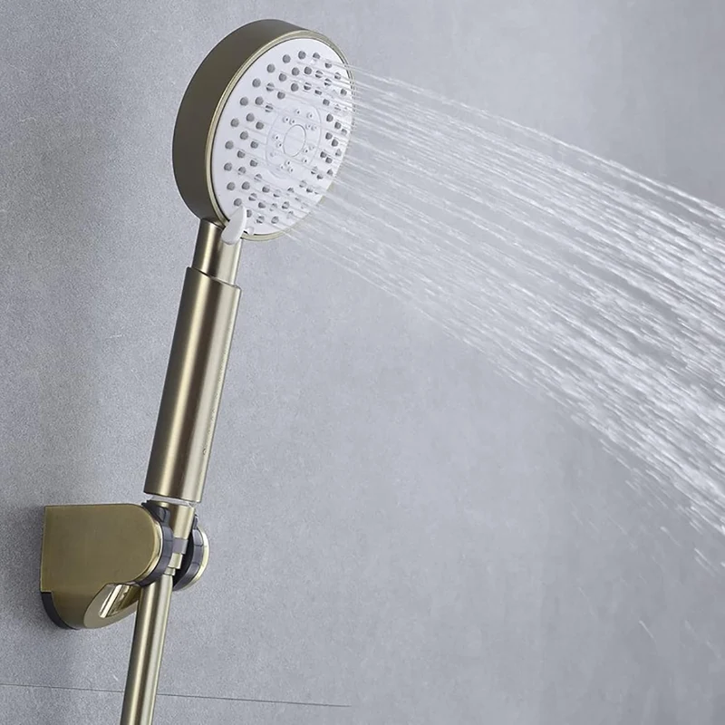 Pommeau de Douche Filtrant Or