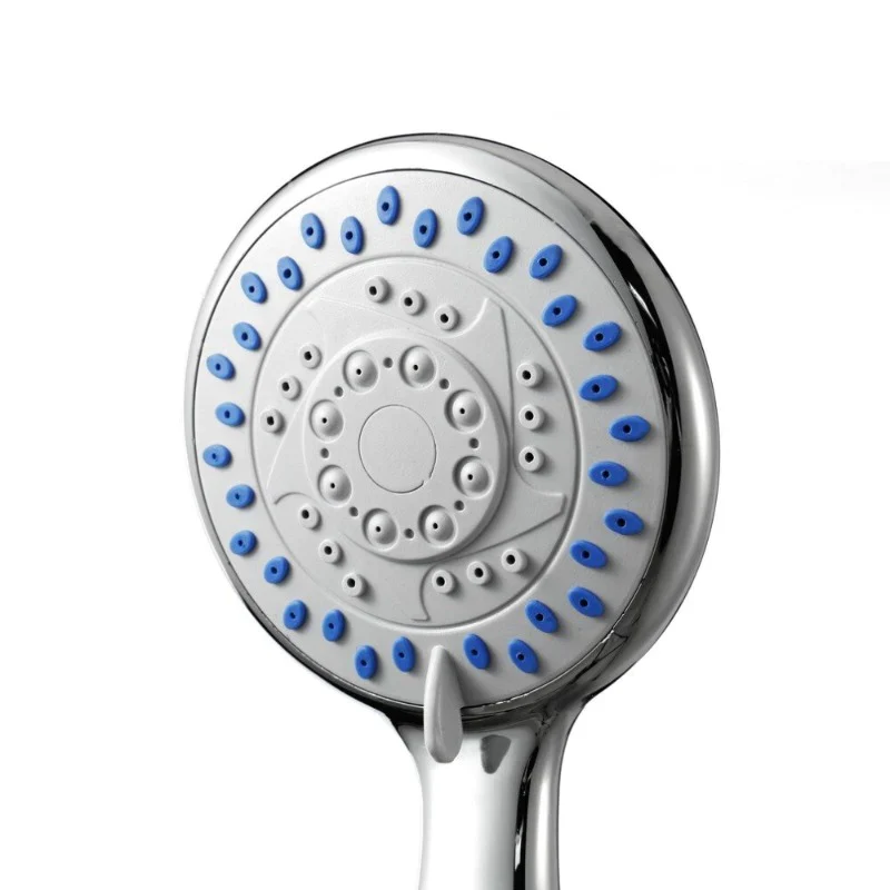 Pommeau de Douche anti calcaire Chrome 3 jets