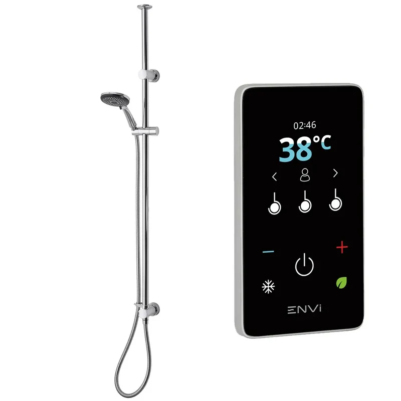 Triton ENVi Electric 10.5KW Shower with Ceiling Kit - Chrome