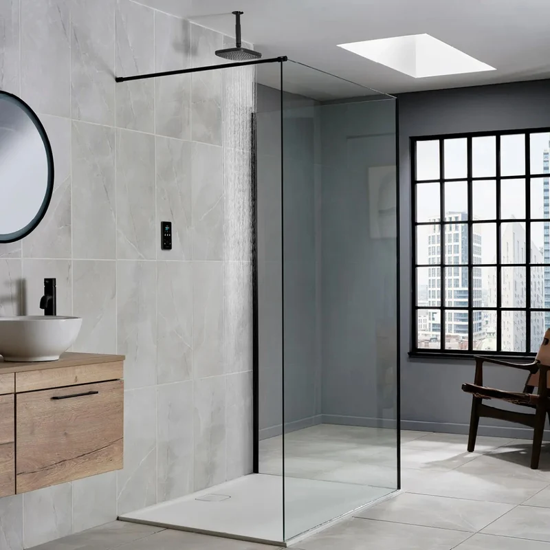 Triton ENVi Electric 10.5.0kW Shower with Fixed Head - Black