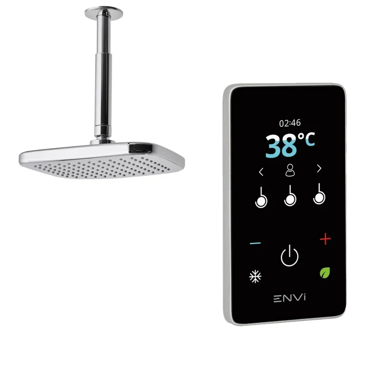 Triton ENVi Electric 10.5.0kW Shower with Fixed Head - Chrome