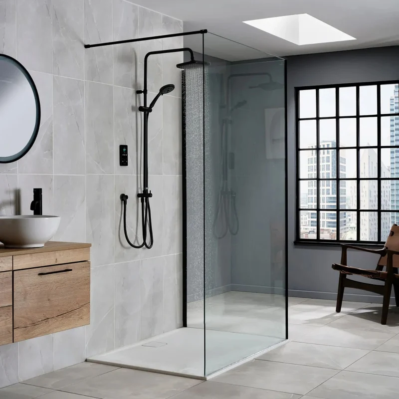 Triton ENVi Electric 9.0KW DuElec Shower - Black