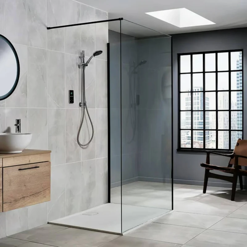 Triton ENVi Electric 9.0KW Shower with Rail Kit - Chrome