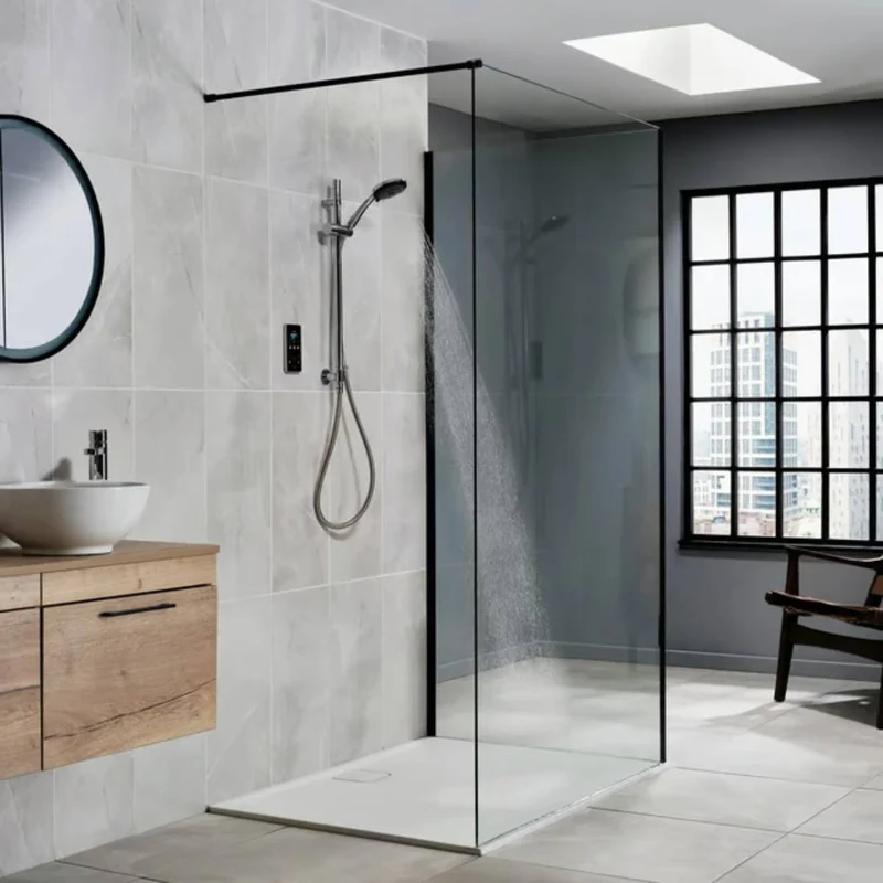 Triton ENVi Electric 9.0KW Shower with Rail Kit - Chrome