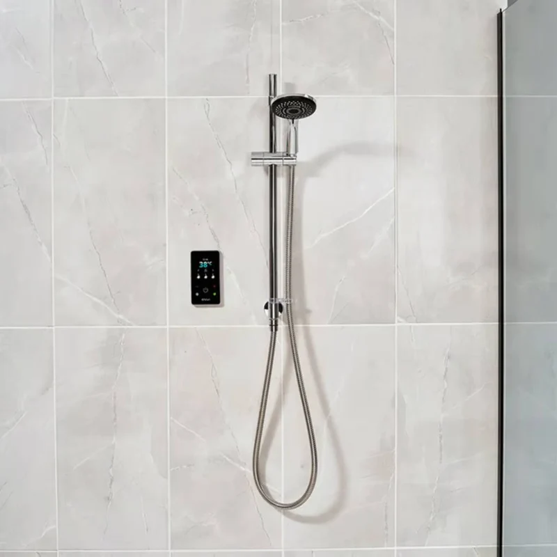 Triton ENVi Electric 9.0KW Shower with Rail Kit - Chrome