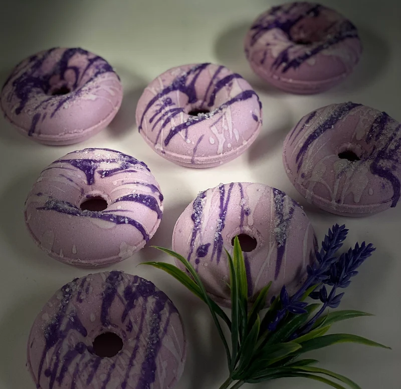 Sea Salt & Orchids~ Doughnut Bath Fizzy