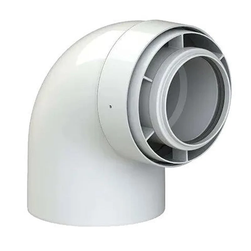 Viessmann Vitodens 60/100mm 87 Degree Flue Bend
